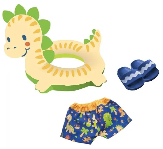 Heless Doll Swimming set Dino 35-45 cm